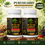 Purush Amrit – Ayurvedic Herbal Wellness Tablets