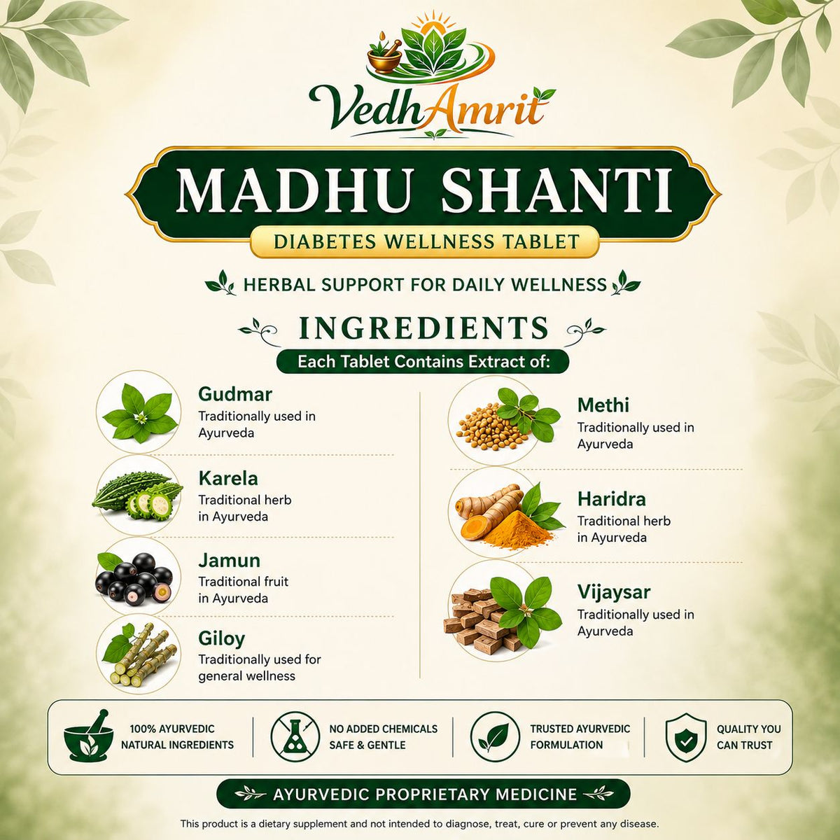 VedhAmrit Joint Wellness Tablet